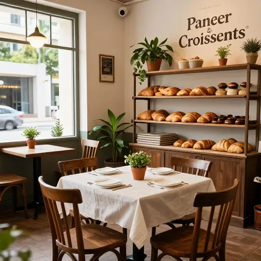 Descubra o Paneer Café & Croissants