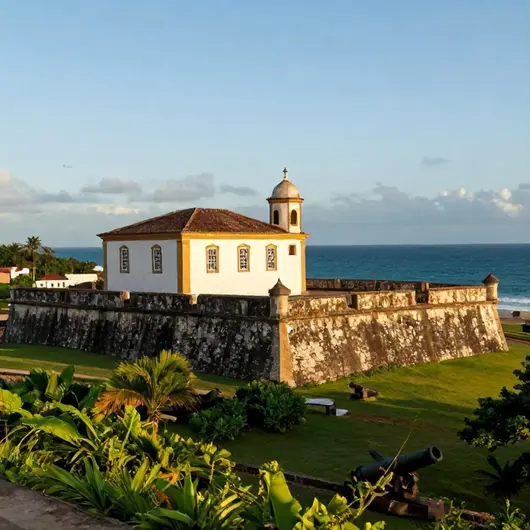 Explorando o Forte dos Reis Magos